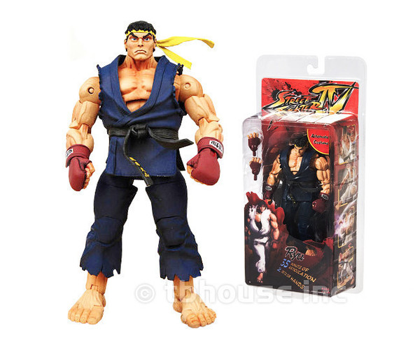 Ryu (Alternate outfit), Street Fighter IV, NECA, Action/Dolls
