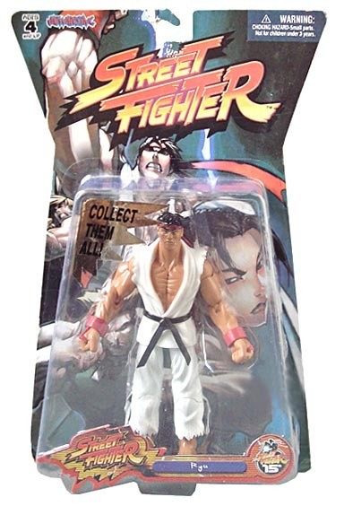 Ryu, Street Fighter II, Jazwares, Action/Dolls