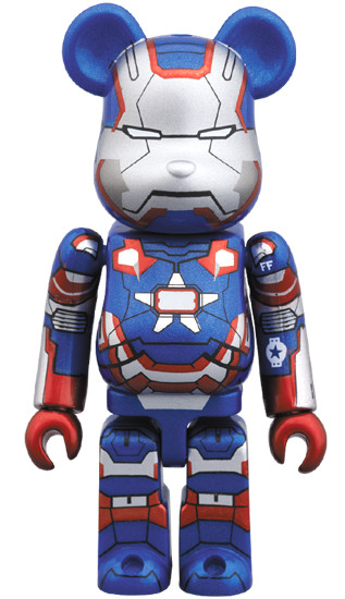 Iron Patriot, Iron Man 3, Medicom Toy, Action/Dolls