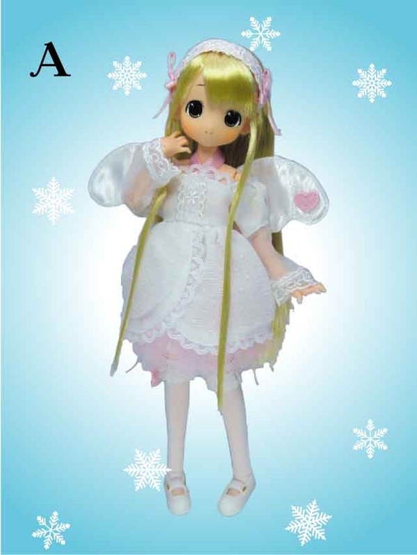 Moko-chan [108823] (The Smile of an Angel, pink white dress (Blonde, smile )), Mama Chapp Toy, Obitsu Plastic Manufacturing, Action/Dolls, 1/6