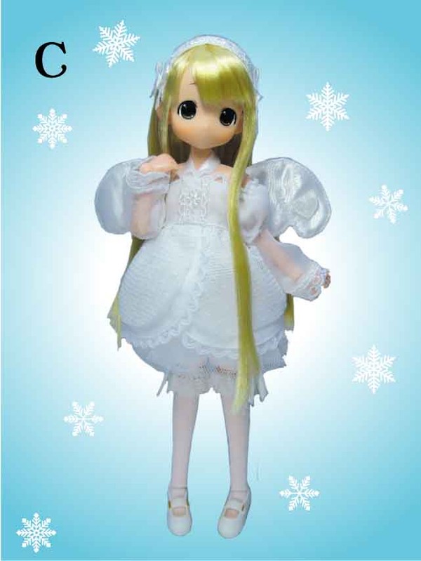 Moko-chan [108825] (The Smile of an Angel, Pearl white dress (Blonde, Normal )), Mama Chapp Toy, Obitsu Plastic Manufacturing, Action/Dolls, 1/6