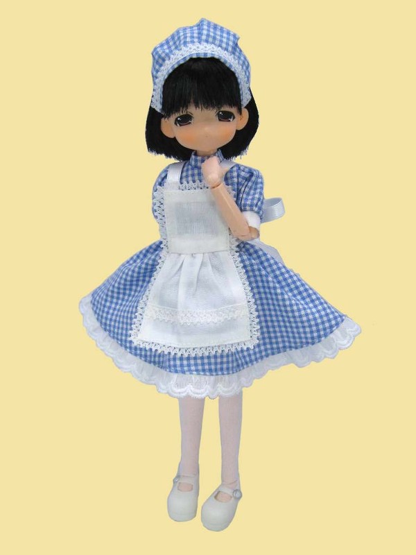 Hiyo-chan [108946] (Cafe Dress), Mama Chapp Toy, Obitsu Plastic Manufacturing, Action/Dolls, 1/6