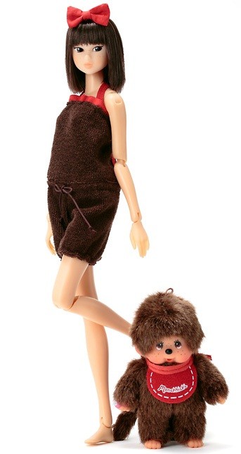 Momoko Doll, Wake-Up momokoDOLL (WUDsp) [108975] (Monchhichi Red), Sekiguchi, Action/Dolls, 1/6