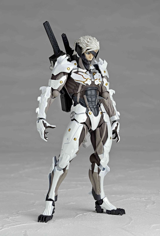Raiden (White Armor), Metal Gear Rising: Revengeance, Kaiyodo, Action/Dolls, 4537807010995