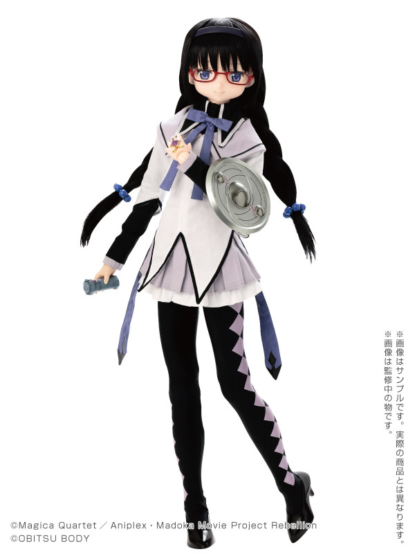 Akemi Homura (Glasses), Gekijouban Mahou Shoujo Madoka★Magica: Hangyaku No Monogatari, Azone, Action/Dolls, 1/3