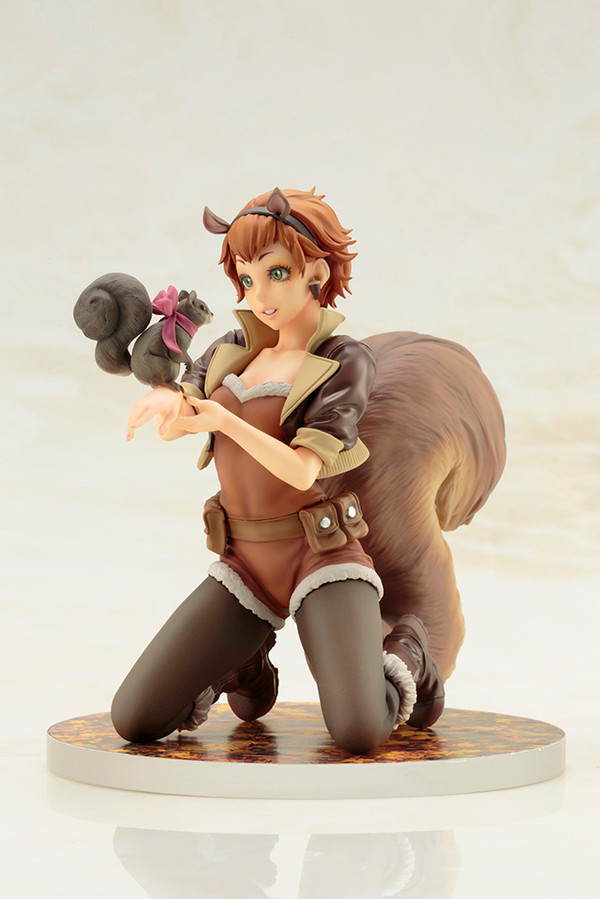 Squirrel Girl, Tippy-Toe, The Unbeatable Squirrel Girl, Kotobukiya, Pre-Painted, 1/7, 4934054093175