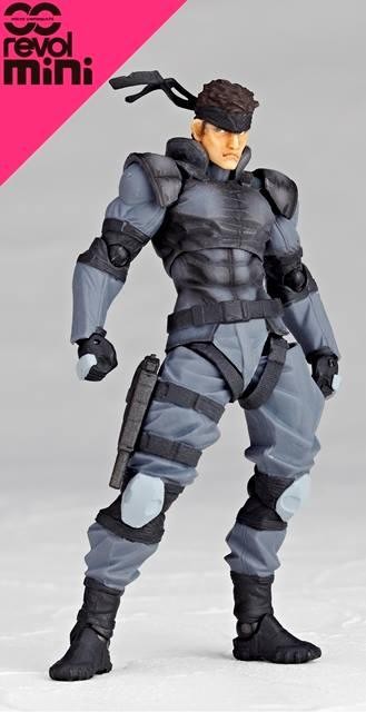Solid Snake, Metal Gear Solid, Kaiyodo, Action/Dolls, 4537807100016