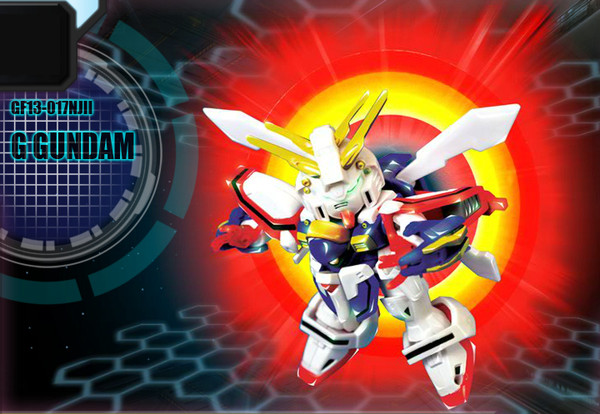 GF13-017NJII God Gundam, Kidou Butouden G Gundam, Bandai, Action/Dolls