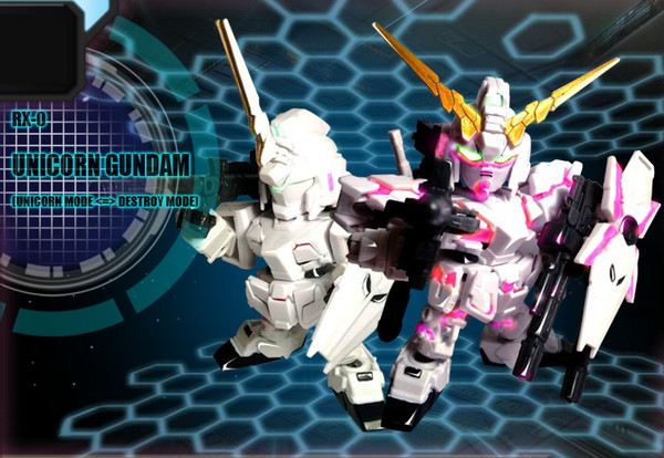 RX-0 Unicorn Gundam, Kidou Senshi Gundam UC, Bandai, Action/Dolls