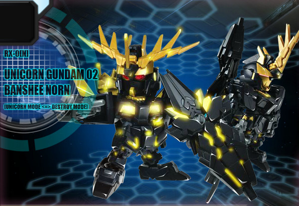 RX-0[N] Unicorn Gundam 02 Banshee Norn, Kidou Senshi Gundam UC, Bandai, Action/Dolls