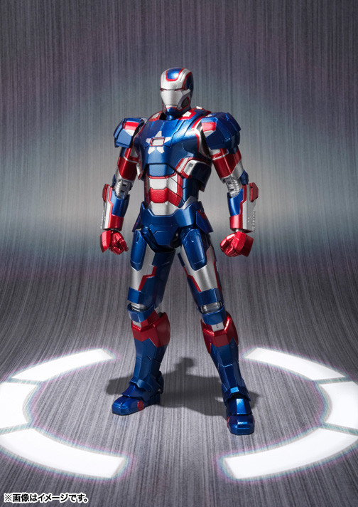 Iron Patriot, Iron Man 3, Bandai, Bandai Spirits, Action/Dolls, 4573102590756