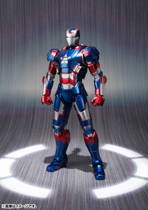 Iron Patriot, Iron Man 3, Bandai, Bandai Spirits, Action/Dolls, 4543112851758