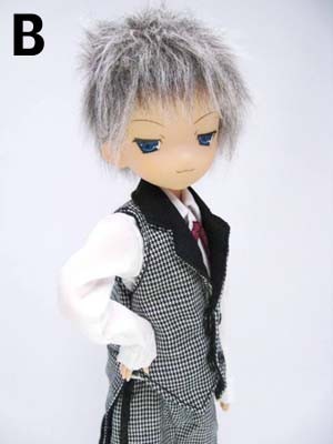 Chicchana Boy's, Kiryuu Saito [109698] (Butler, Grey), Mama Chapp Toy, Obitsu Plastic Manufacturing, Action/Dolls, 1/6