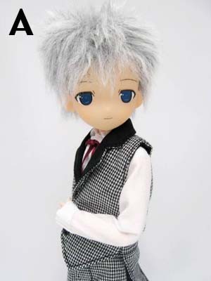 Chicchana Boy's, Ichinomiya Haru [109700] (Butler, Grey), Mama Chapp Toy, Obitsu Plastic Manufacturing, Action/Dolls, 1/6