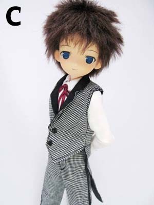 Chicchana Boy's, Ichinomiya Haru [109701] (Butler, Brown), Mama Chapp Toy, Obitsu Plastic Manufacturing, Action/Dolls, 1/6