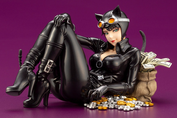 Catwoman, Batman, Kotobukiya, Pre-Painted, 1/7, 4934054008049