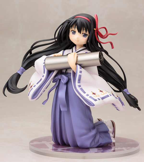 Akemi Homura (Miko), Gekijouban Mahou Shoujo Madoka★Magica: Hangyaku No Monogatari, Kotobukiya, Pre-Painted, 1/8, 4934054783632