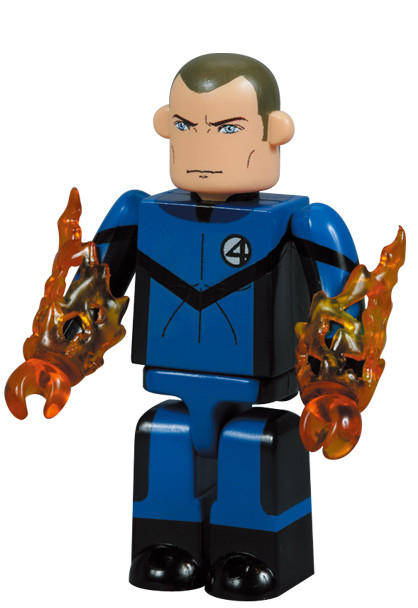 Human Torch, Fantastic Four, Medicom Toy, Action/Dolls