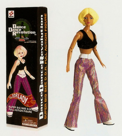Lady (Super Big Size Full Action Figure), Dance Dance Revolution, Konami, Action/Dolls