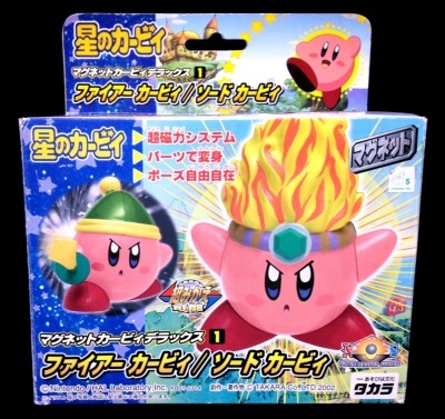 Kirby (Fire, Sword), Hoshi No Kirby, Takara, Action/Dolls