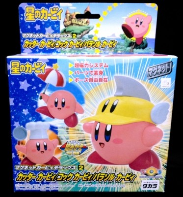Kirby (Cutter, Cook, Parasol), Hoshi No Kirby, Takara, Action/Dolls
