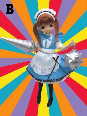 Okkina Weapon (Blue Maid (Brown, Regular Edition)), Mama Chapp Toy, Obitsu Plastic Manufacturing, Action/Dolls, 1/6