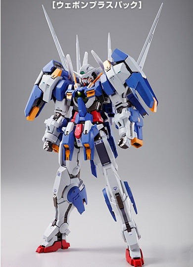 GN-001/hs-A01 Gundam Avalanche Exia (Weapon Plus pack), Kidou Senshi Gundam 00V, Bandai, Action/Dolls, 1/100