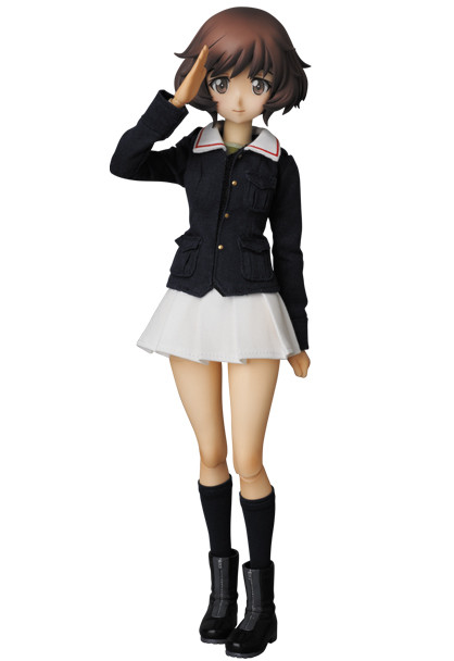 Akiyama Yukari, Girls Und Panzer, Medicom Toy, Action/Dolls, 1/6, 4530956106908