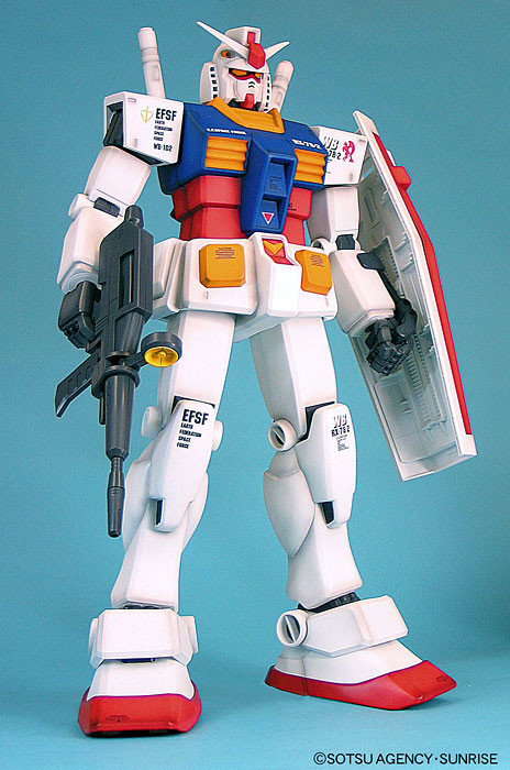 RX-78-2 Gundam (Marking Type), Kidou Senshi Gundam, Bandai, Action/Dolls, 1/35, 4543112385314