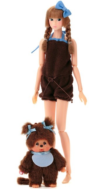 Momoko Doll, Wake-Up momokoDOLL (WUDsp) [110881] (Monchhichi Blue), Sekiguchi, Action/Dolls, 1/6