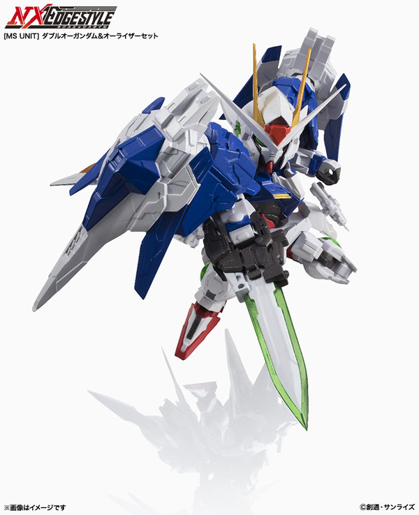 GN-0000 00 Gundam, GN-0000+GNR-010 00 Raiser, GNR-010 0 Raiser, Kidou Senshi Gundam 00, Bandai, Action/Dolls, 4543112955203