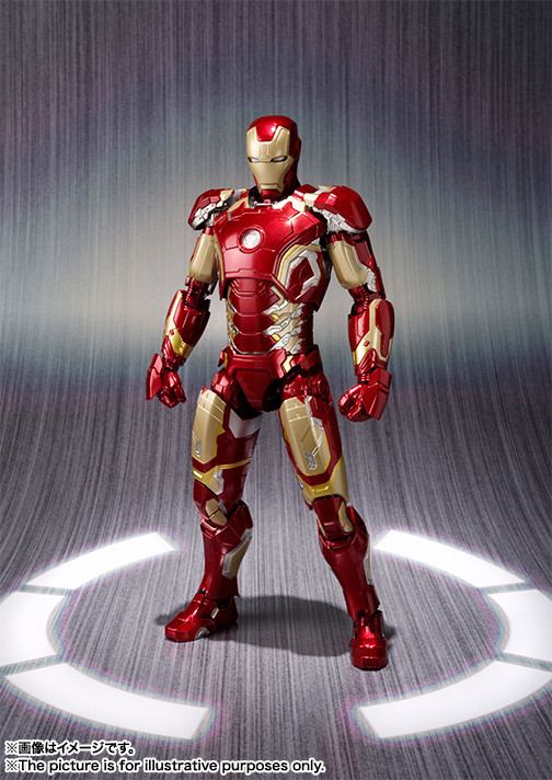 Iron Man Mark XLIII, Avengers: Age Of Ultron, Bandai, Bandai Spirits, Action/Dolls, 4543112938213