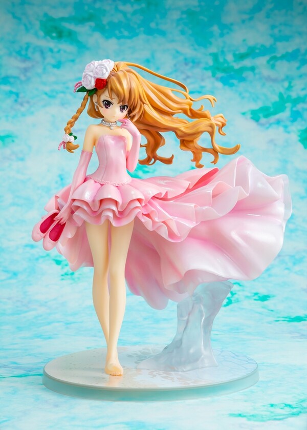 Aisaka Taiga (Wedding Dress, Pink Pearl Specification), Toradora!, Chara-Ani, Pre-Painted, 1/7, 4546098110352