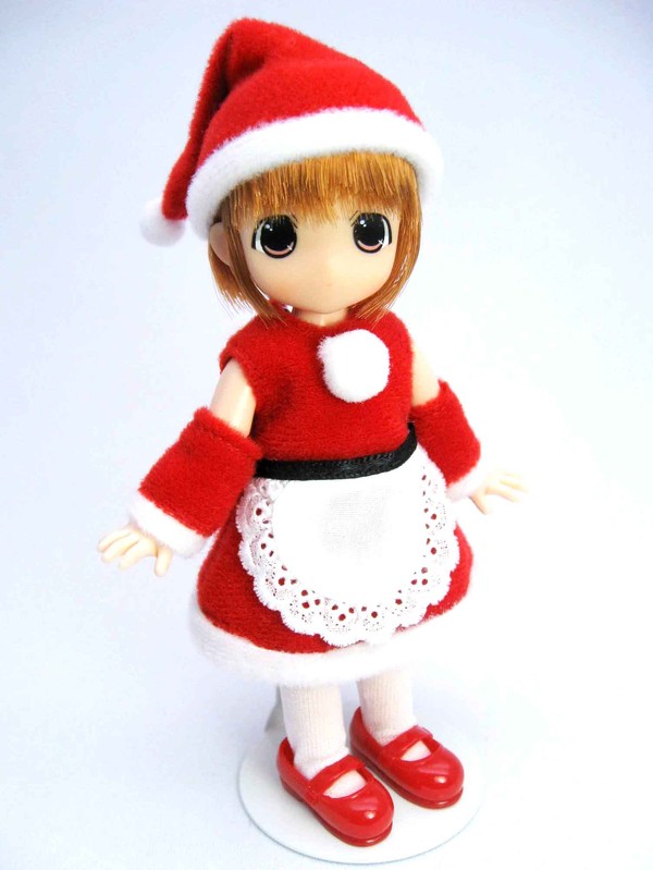 Chokochoko Moko-chan, Moko-chan [111314] (Santa Maid, Red), Mama Chapp Toy, Obitsu Plastic Manufacturing, Action/Dolls, 1/6