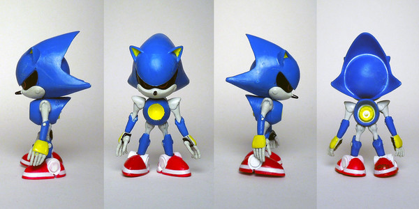 Metal Sonic, Sonic The Hedgehog, Jazwares, Action/Dolls