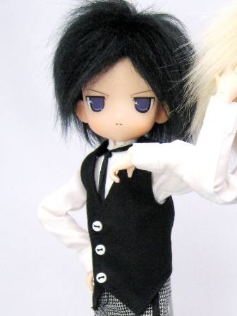 Chicchana Boy's, Igarashi Yuuri [111557] (Butler, Black), Mama Chapp Toy, Obitsu Plastic Manufacturing, Action/Dolls, 1/6