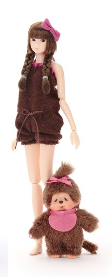 Momoko Doll, Wake-Up momokoDOLL (WUDsp) [111612] (Monchhichi Purple TWO), Sekiguchi, Action/Dolls, 1/6