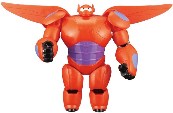 Baymax (Baymax 2.0), Big Hero 6, Bandai, Action/Dolls