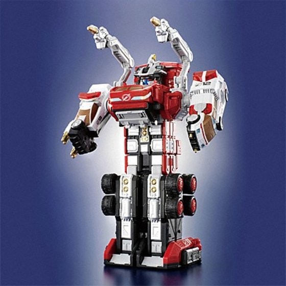 Kinkyuu GoGo Gattai SirenBuilder, GoGo Sentai Boukenger, Bandai, Action/Dolls, 4543112398659