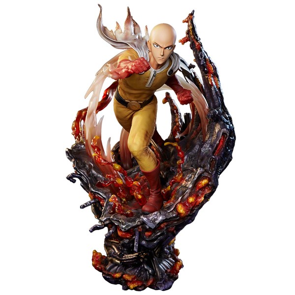 Saitama, One Punch Man, Unique Art Studio, Plex, Pre-Painted, 1/4