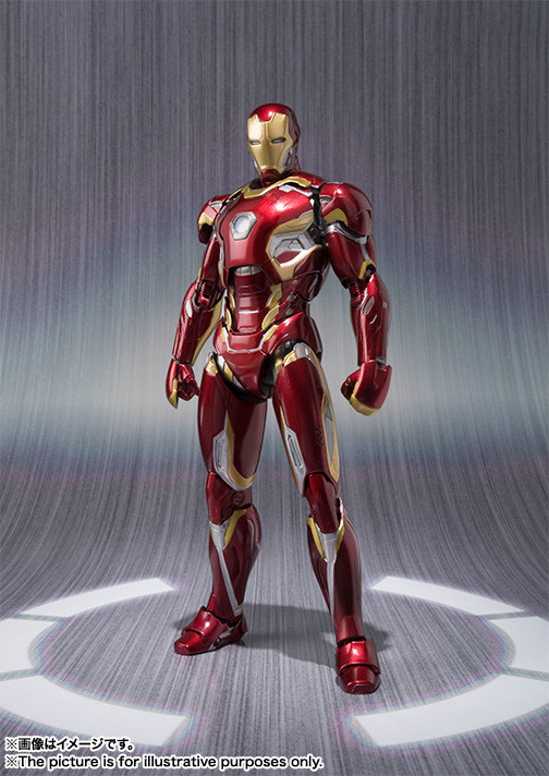 Iron Man Mark XLV, Avengers: Age Of Ultron, Bandai, Bandai Spirits, Action/Dolls, 4573102556738