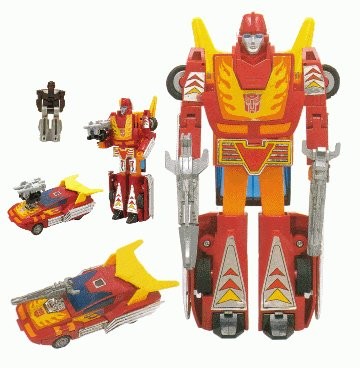 Hot Rodimus, The Transformers: The Movie, Transformers 2010, Takara, Action/Dolls