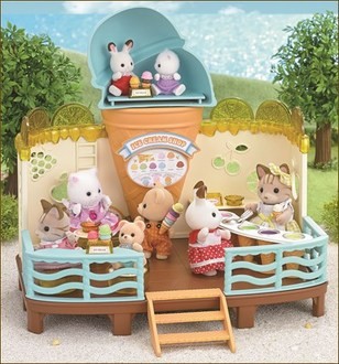 Seashore Ice Cream Parlor, Sylvanian Families, Epoch, Action/Dolls, 4905040286307