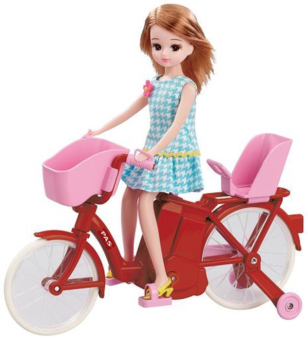 Licca-chan (Dendou Assist Jitensha PAS Cycling Licca-chan), Licca-chan, Takara Tomy, Action/Dolls, 4904810394082
