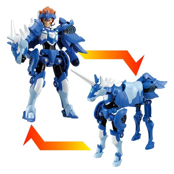 Blizzard Unicorn, Shiren Quartzheart, Gaist Crusher, Bandai, Action/Dolls, 4543112827210