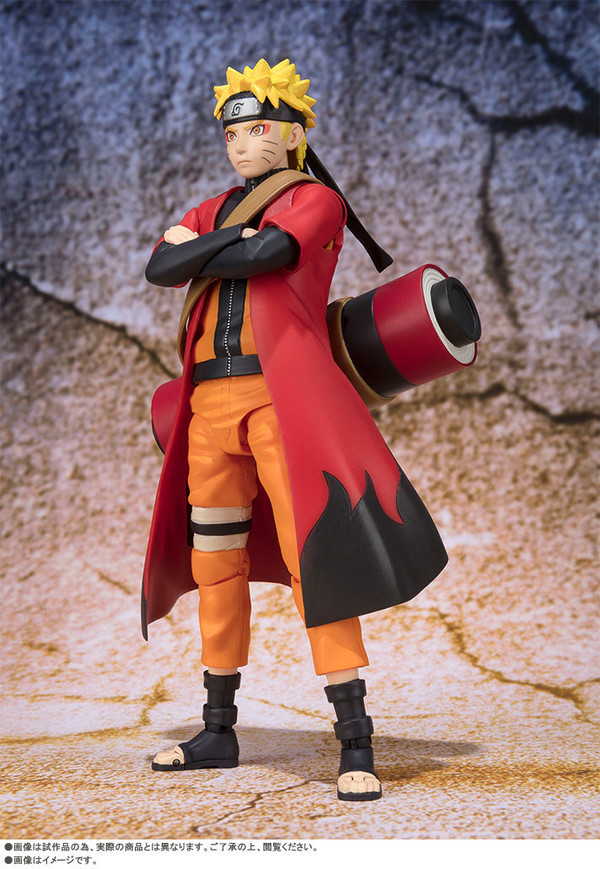 Uzumaki Naruto (Sennin Mode -Kanzenban-), Naruto Shippuuden, Bandai, Action/Dolls