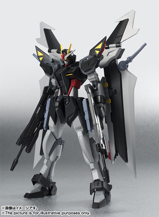 GAT-X105E+AQM/E-X09S Strike Noir Gundam, Kidou Senshi Gundam SEED C.E. 73 Stargazer, Bandai, Action/Dolls, 4543112717290