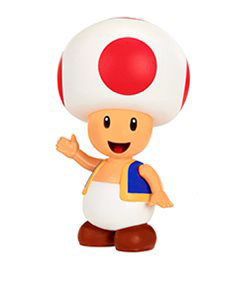 Kinopio (Red), Super Mario Brothers, Jakks Pacific, Action/Dolls