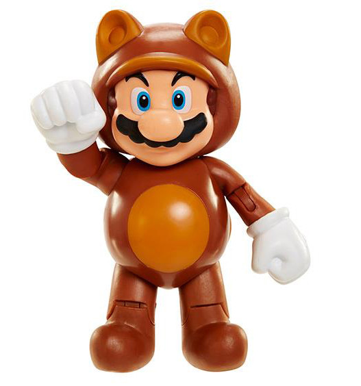 Mario (Tanuki), Super Mario Brothers, Jakks Pacific, Action/Dolls