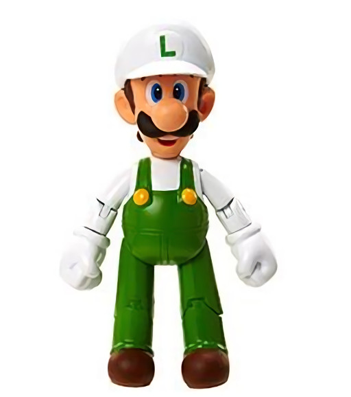 Luigi (Fire), Super Mario Brothers, Jakks Pacific, Action/Dolls